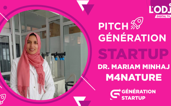 Pitch Génération StartUP reçoit Dr. Mariam MINHAJ, Miss M4Nature !