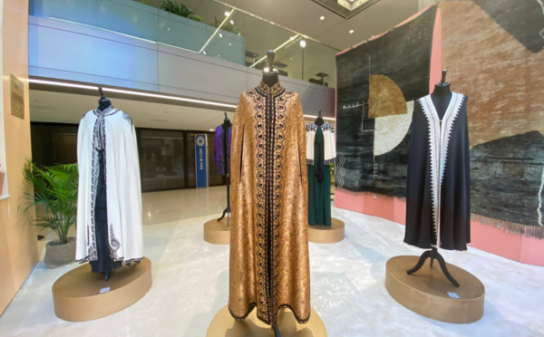 Fadila El Gadi expose ses créations à la galerie centrale du FMI à Washington 