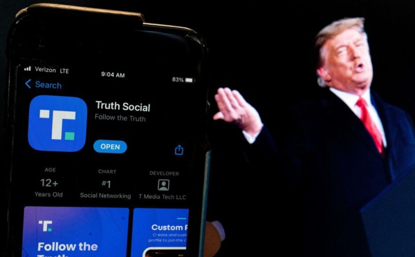 Le réseau social de Donald Trump "Truth Social" approuvé sur le Google Play Store 
