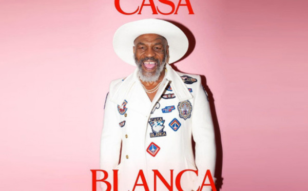 Mike Tyson habillé par la marque "Casablanca" d'un créateur marocain
