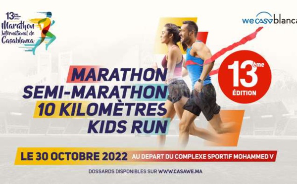 C’est parti pour le 13ème Marathon International de Casablanca !
