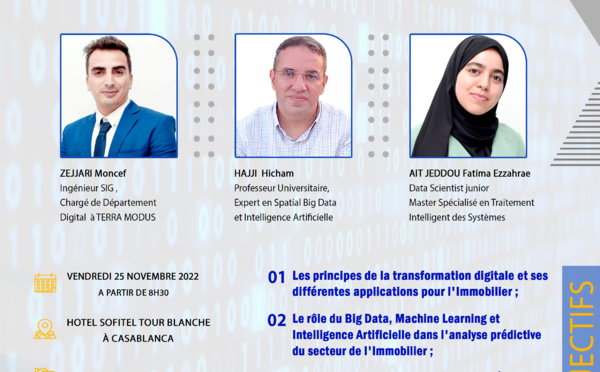 La Transformation Digitale de l’immobilier :  Quel rôle pour la Data ?