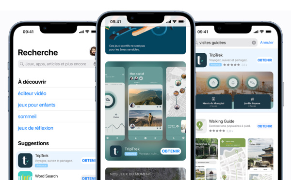 Apple : vers plus de publicités sur l'App Store