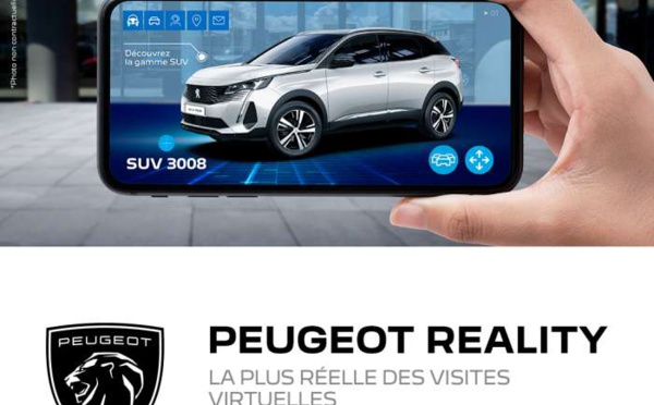 Peugeot lance son showroom virtuel, innovant et pratique