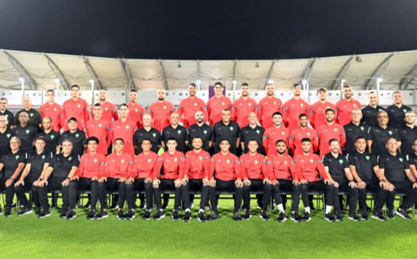 Mondial 2022 : Voici la photo officielle des Lions de l’Atlas
