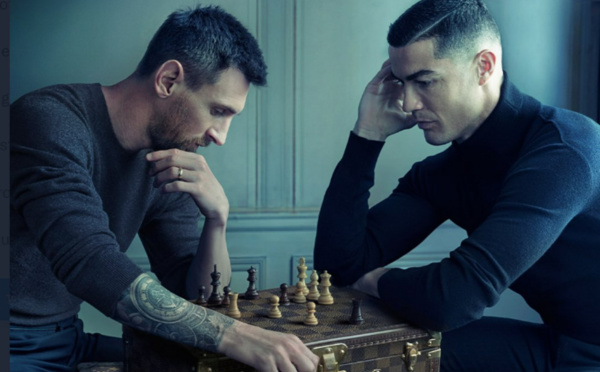 La photo de Ronaldo et Messi pour Louis Vuitton devient l’une des plus likées d’Instagram