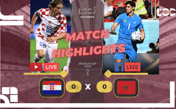  برنامج الڨار : ملخص مباراة المغرب وكرواتيا 0-0 مباراة مثيرة وقوية في كأس العالم قطر 2022