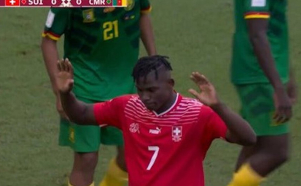 Mondial 2022 : Le buteur suisse refuse de célébrer son but contre le Cameroun