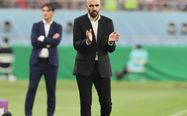 Mondial : Voici la réaction de Walid Regragui après Croatie-Maroc
