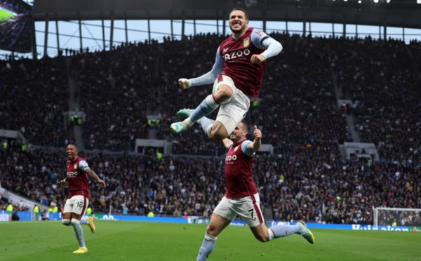 Premier League : Aston Villa fait chuter Tottenham