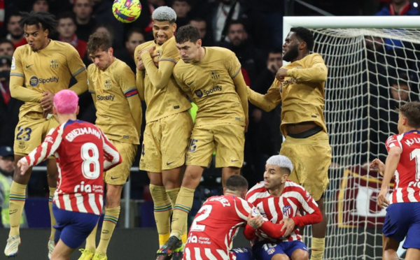 Espagne : Barcelone, vainqueur de l'Atlético, seul leader de la Liga