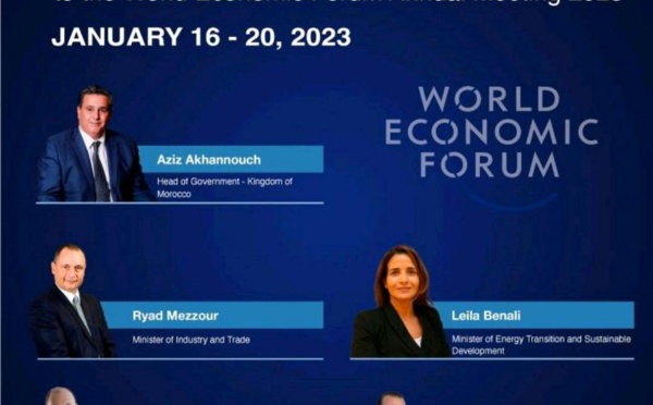 Qui représentera le Maroc au Forum économique mondial !