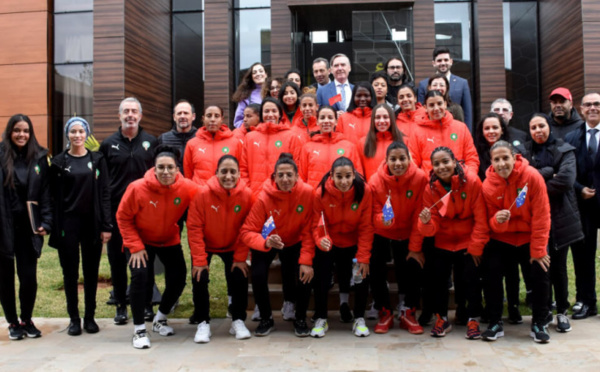 Mondial 2023 : L’Ambassadeur d’Australie rencontre les Lionnes de l’Atlas