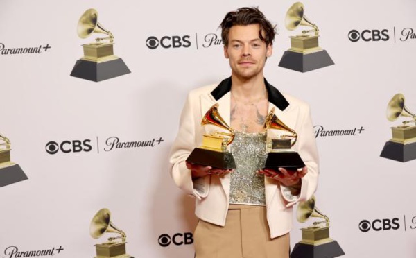 Grammy Awards : Harry Styles remporte le prix de l'album de l'année avec "Harry's House"