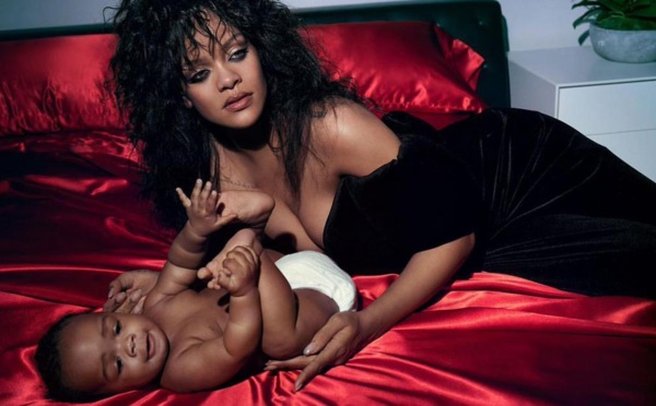 La couverture du Vogue UK, mettant en vedette le bébé de Rihanna, fait sensation