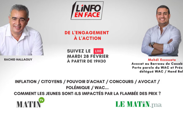 L’info en face avec Mehdi Ezzouate