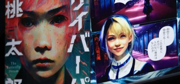 Pour la première fois, une IA réalise un manga japonais 