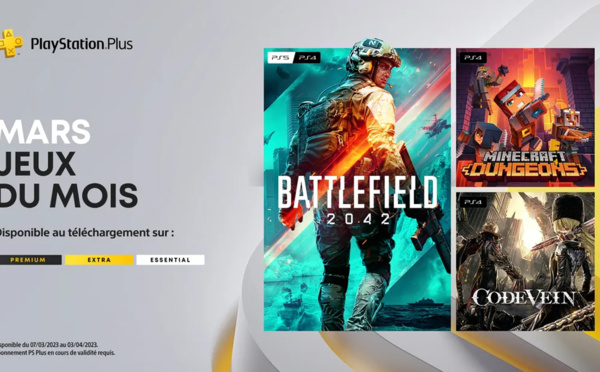 PS Plus Extra et Premium : voici les jeux ajoutés en mars