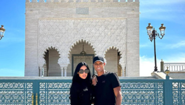 Le joueur brésilien Rivaldo et sa femme profitent de leur séjour à Rabat