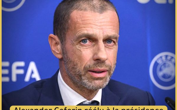 Alexander Ceferin réélu à la présidence de l'UEFA jusqu'en 2027