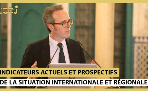 Antoine Sallé de Chou : indicateurs actuels et prospectifs de la situation internationale et régionale 
