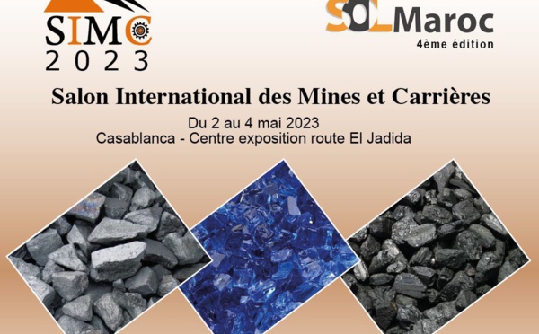 Salon international des mines et des carrières du 02 au 04 Mai 2023 à Casablanca