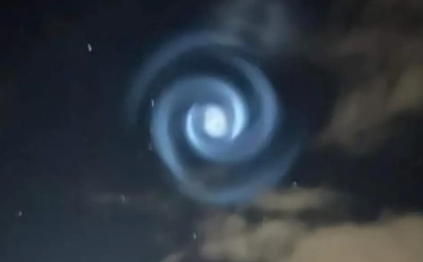 SpaceX : une étrange spirale lumineuse apparaît dans le ciel