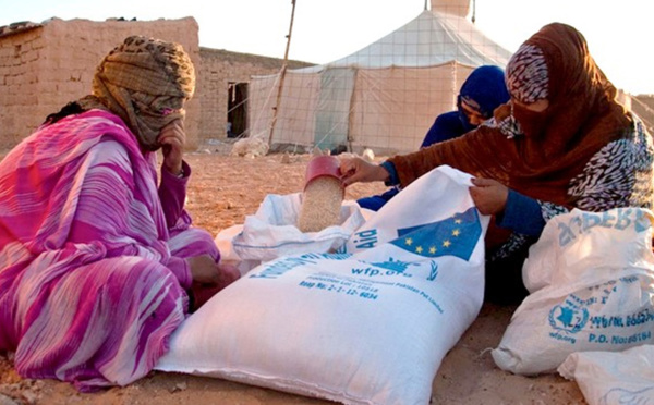 Le « polisario » détourne encore et toujours les aides humanitaires destinées aux camps de Tindouf