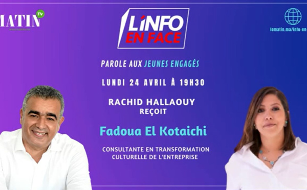 L'Info en Face spécial jeunes engagés avec Fadoua El Kotaichi