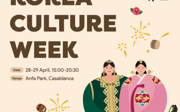 Casablanca : La Semaine Culturelle Coréenne de retour les 28 et 29 avril