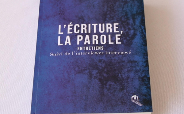 Vient de paraître - L’écriture, la parole : Un livre pour réfléchir par Abdallah Bensmaïn