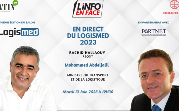 L'Info en Face en direct du Logismed 2023 avec Mohammed Abdeljalil