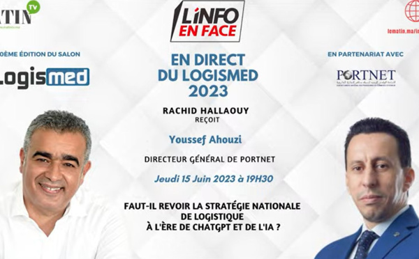 L'Info en Face en direct du Logismed 2023 avec Youssef Ahouzi