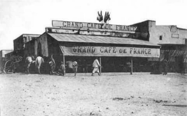 Café de France MARRAKECH en 1910