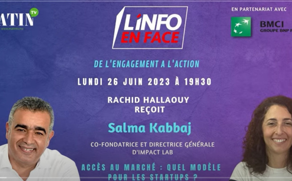 L'Info en Face spécial jeunes engagés avec Salma Kabbaj