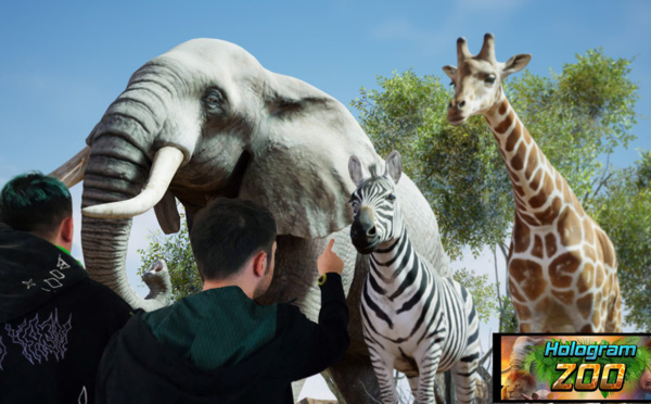 Australie : Inauguration du tout premier zoo au monde mettant en scène des animaux en hologrammes