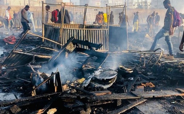 L’incendie de la gare Ouled Ziane circonscrit
