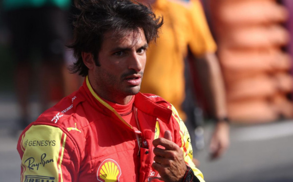 F1 : Carlos Sainz remercie la police italienne après un vol à l'arraché infructueux