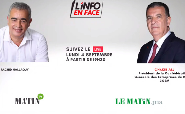 L'Info en Face avec Chakib Alj