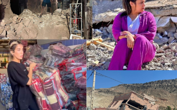 Séisme au Maroc, les célébrités se mobilisent 