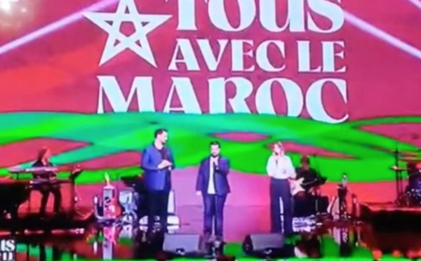 Soirée de soutien de la chaîne de télévision française M6 « Tous avec le Maroc»
