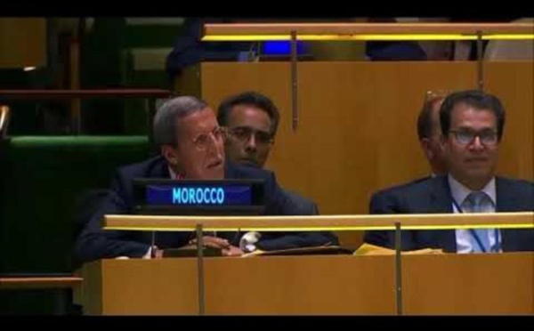 Droit de réponse de l'Ambassadeur Omar Hilale au débat général de la l'AG