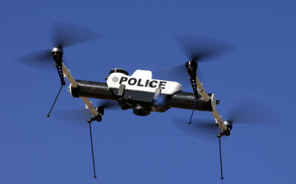 Los Angeles : Les drones de livraison alimentaire partagent leurs images avec les autorités policières
