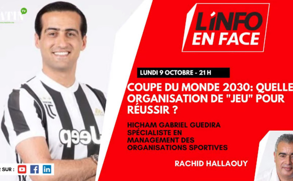 L'Info en Face avec Hicham Gabriel Guedira