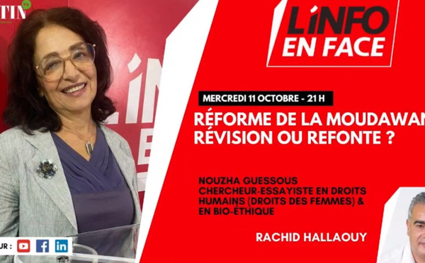 L'Info en Face avec Nouzha Guessous