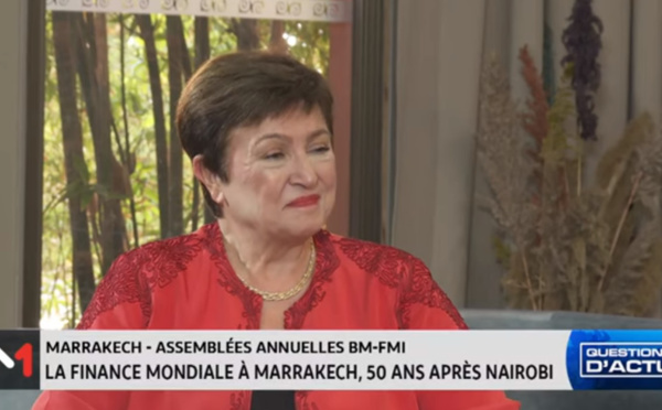 Interview exclusive avec la DG du Fonds Monétaire International Kristalina Georgieva