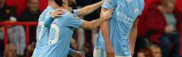 Angleterre : Manchester City remporte le derby avec un doublé de Haaland