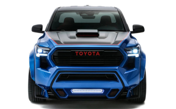 Toyota présente le Tacoma XRunner 2024 au SEMA 2023.