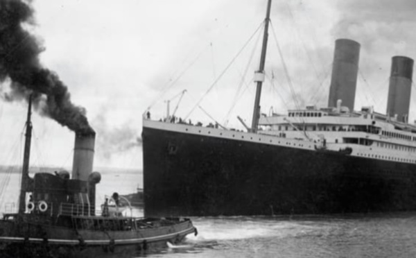 Un menu d'un dîner du Titanic vendu aux enchères pour plus de 95.000 euros
