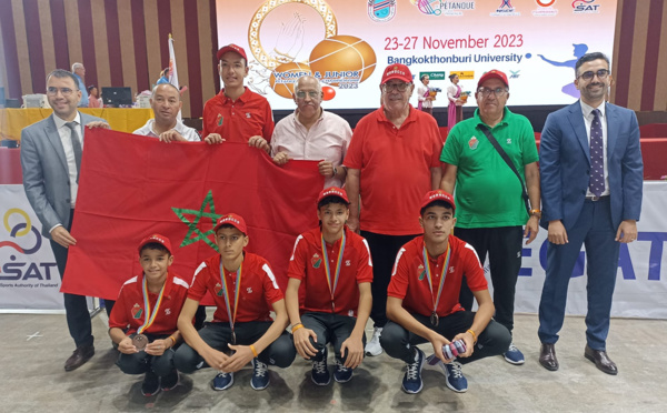 Pétanque : l’équipe nationale juniors remporte le bronze au championnat du monde à Bangkok